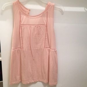 Sleeveless Pink Top!